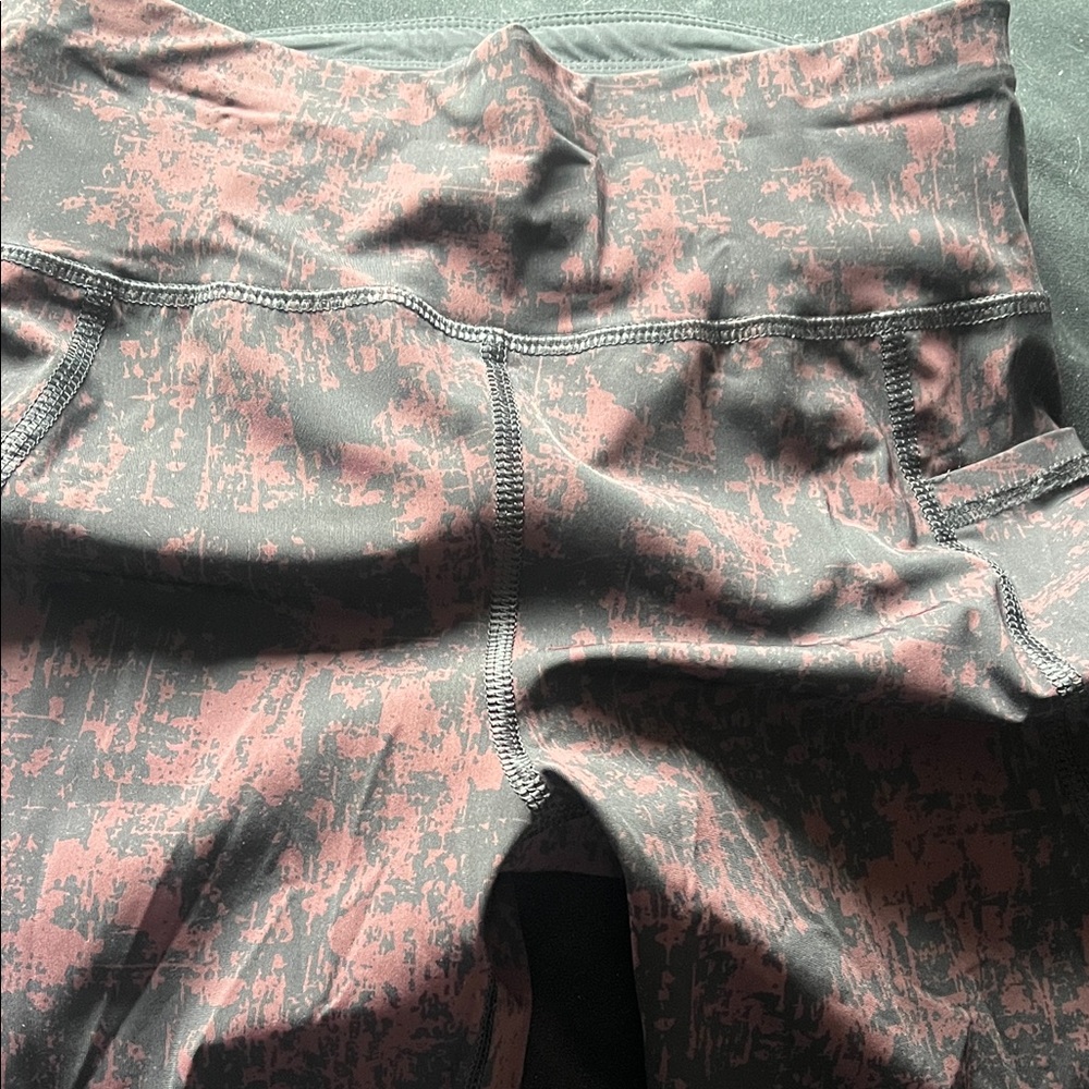 Sweaty Betty Pink and Black Leggings
